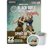 Black Rifle Coffee Company Light Roast K Cups - Single Serve K Cups (Spirit of 76, 22 Count) Coffee Pods - Kcup Pods Compatible with Keurig 1.0 & 2.0