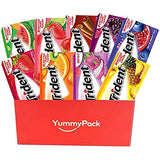 Trident Chewing Gum Variety Pack ( Sugar Free Fruit Varieties Bulk) Cool Gifts For Valentines Day 9 Packs