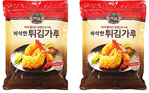 CJ Beksul Frying Mix/Korean Pancake Mix (?? ????/????) (Frying Mix (2.2 lb), 2 Pack)