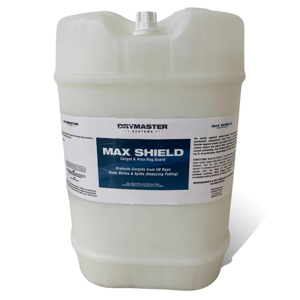 Max Shield Carpet & Upholstery Stain Resistant & Protectant - 5 Gallons