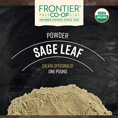 Frontier Co-op Organic Ground Sage Leaf 1lb