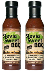 Stevia Sweet BBQ Sauce | Low Sugar (1g), Low Carb, Low Sodium, Gluten & Fat Free | Paleo & Keto Diet Friendly Barbecue Sauce | Zero Artificial