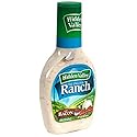 Hidden Valley Bacon Ranch Salad Dressing & Topping, Gluten Free - 16 Ounce Bottle - Pack of 6