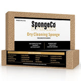 SpongeCo - Dry Cleaning Soot Eraser 72 Pack - Pet Hair, Smoke, Dust and Dirt Remover, Chem (72-3x6x3/4)