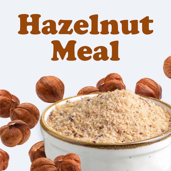 Food to Live Hazelnut Meal, 1 Pound - Natural Raw Filbert Nut Powder, Finely Ground, Pure. High in Protein and Fiber. Vegan, Kosher, Bulk