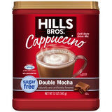 Hills Bros. Cappuccino (Sugar Free French Vanilla, & Sugar Free Double Mocha) Variety Pack