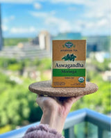 Herbal Cup Ashwagandha Tea, Organic Moringa Tea, No Caffeine Herbal Teas (Organic Moringa, 16 Count) (16 Count (Pack of 6))