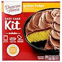 Duncan Hines Easy Cake Kit Golden Fudge Flavored Cake Mix, 8.4 oz.
