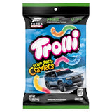 Trolli Sour Brite Crawlers Candy, Cherry-Lemon, Strawberry-Grape & Orange-Lime, Sweet and Sour, Gummy Worms, 7.2 oz