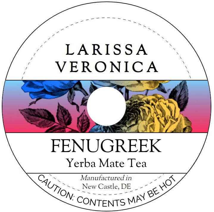 Fenugreek Yerba Mate Tea (Single Serve K-Cup Pods) (12 pods, ZIN: 572710) - 3 Pack