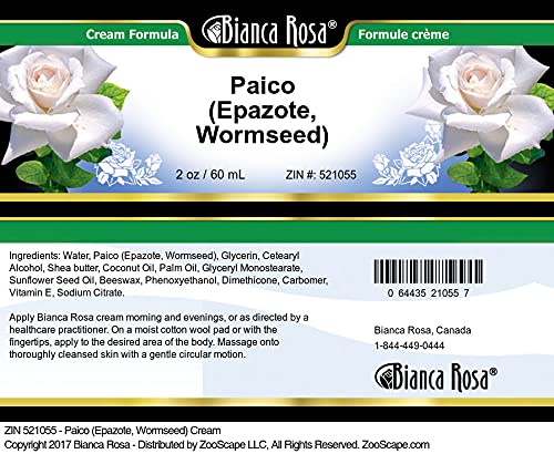 Bianca Rosa Paico (Epazote, Wormseed) Cream (2 oz, ZIN: 521055) - 3 Pack