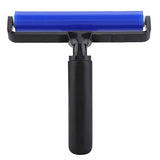 Dust Removal Silicone Roller Anti Static Roller Brush Four Sizes nual Cleaner Tool for Dust Pet Hair Clothes Carpet Furniture(6in)