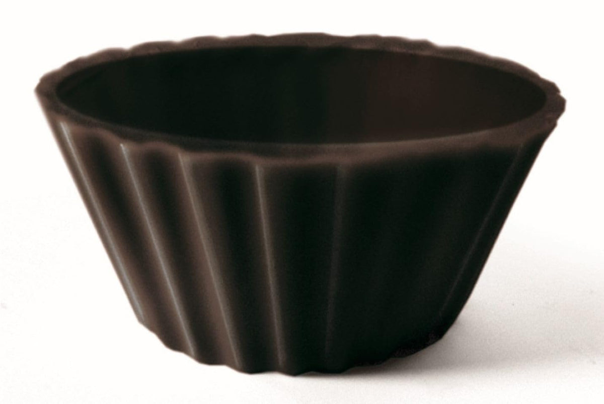 Dobla Dark Belgium Chocolate Ballerina Cup - 84 Count, 3 oz Each, Kosher Dairy, Premium Dessert Holder