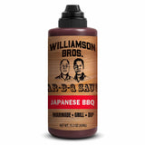 Williamson Bros - Japanese BBQ Sauce | Sweet & Savory with Soy, Sake & Mirin | Teriyaki-Inspired Marinade & Grilling Sauce, 15.5 oz