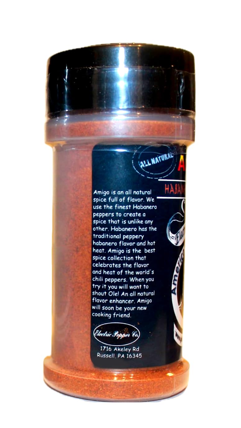 Spice Gift Set Chili Pepper Powder Habanero Scotch Bonnet Serrano Chipotle Amigo Hot
