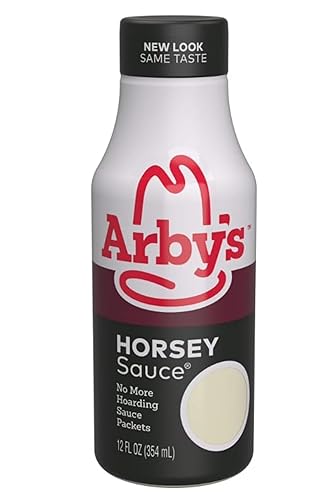 Arby’s Horsey Sauce, 12 fl. oz., All Purpose Horseradish Sauce for Sandwich Spreads, Seafood Cocktails, Chicken Marinades and More, Made with Vinegar