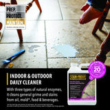 Dry-Treat Stain Proof Daily Floor Cleaner Concentrate - 1 Qt., Enzymatic Cleaning Formula for Mopping Tile, Marble & Luxury Vinyl Floors