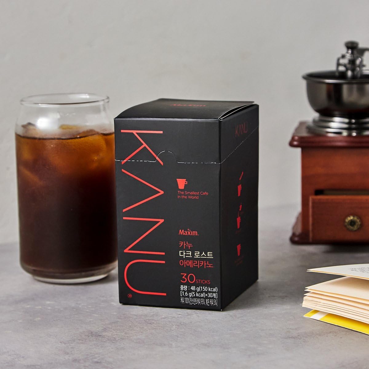 Maxim KANU Columbia Dark Roast Americano 30sticks