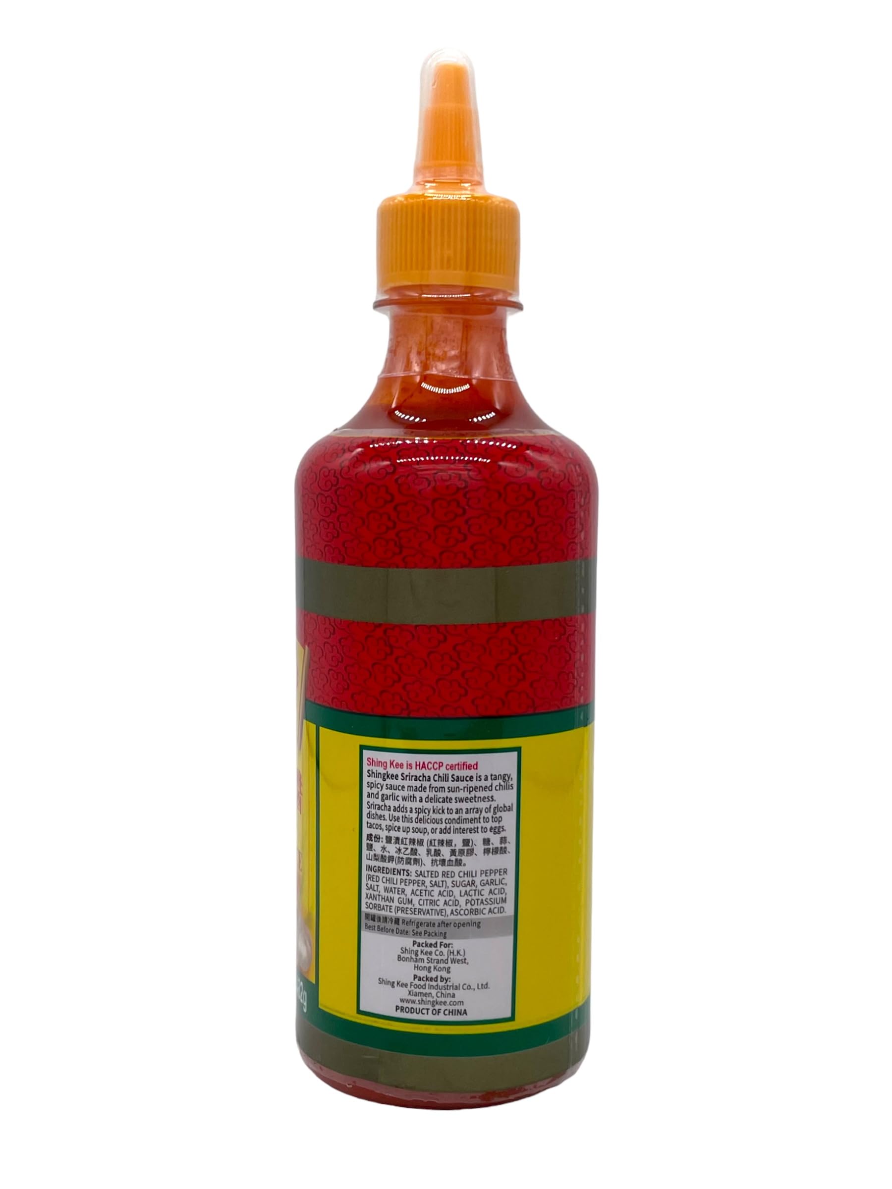 Shing Kee Sriracha Hot Chili Sauce (17 Ounce)