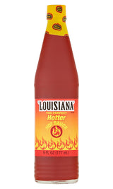 Louisiana Brand Hot Sauce Hotter Hot Sauce 6 Fl Oz (Pack of 4)