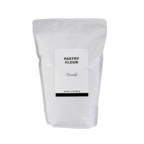Minimalist Pastry Flour, Ideal for Baking Cakes and Pastries (2.2 Pound)