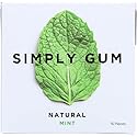Simply Gum All Natural Gum - Mint - Cas? ?f 12-15 C?unt - Bulk Buy