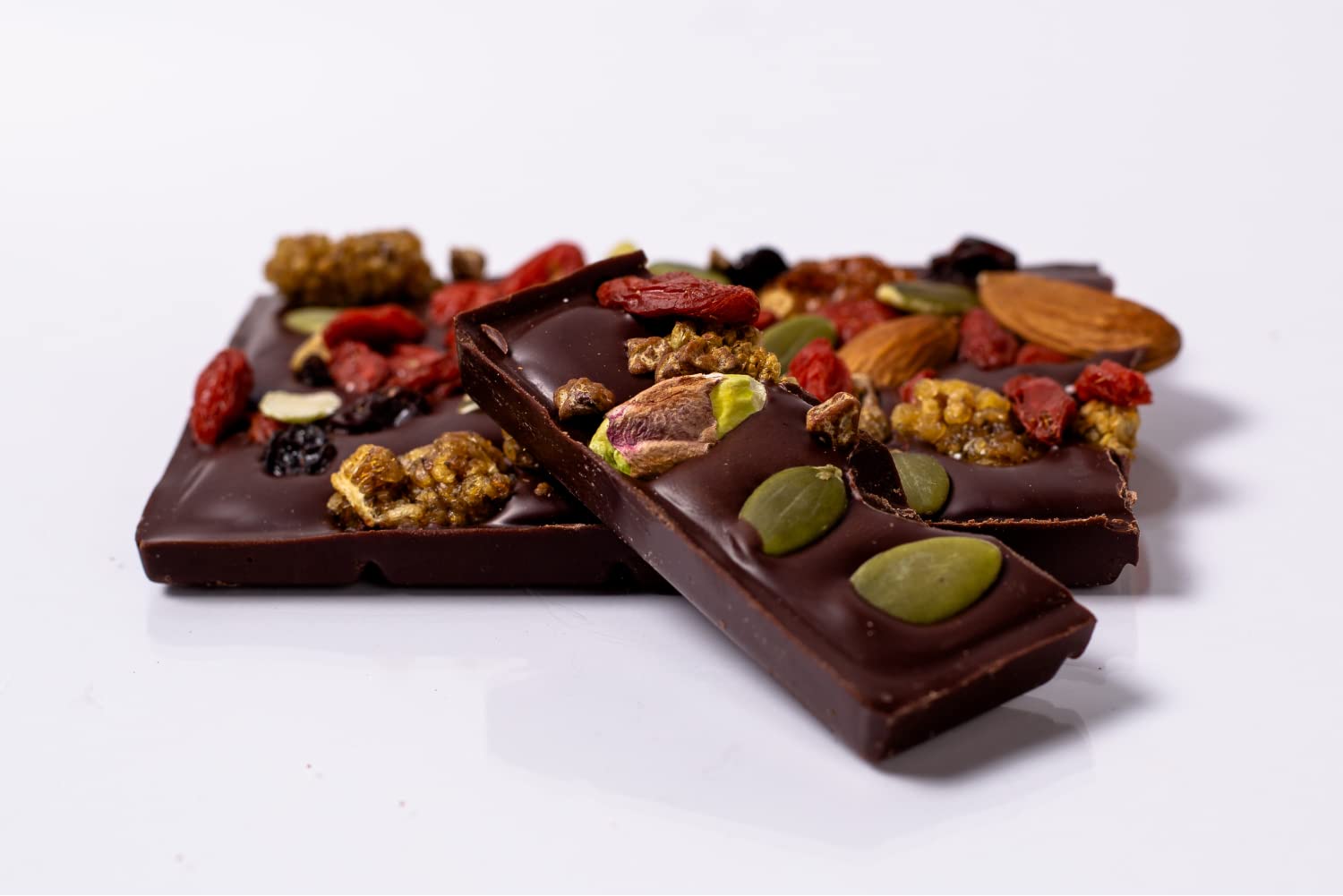 Rawmio Trail Mix Bark - 2.12 oz. - Raw, Organic, Vegan, Kosher - Pack of 12