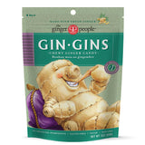 GIN GINS Original Ginger Chews - Natural Fresh Ginger Candy by The Ginger People - Individually Wrapped Healthy Candy - Original Flavor - 3oz Bag