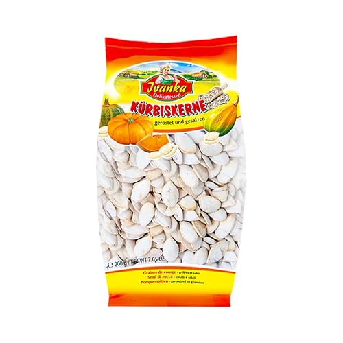Ivanka Delikatessen Roasted Pumpkin Seeds - Enjoy the Rich, Flavorful Taste of Pumpkin Seeds, Packed with Protein & Fiber - Salted Pumpkins Seed Will