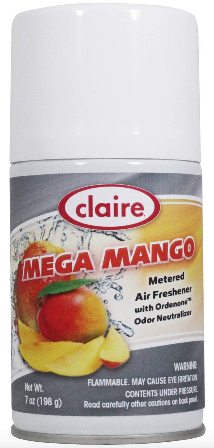 Claire Mega Mango Metered Air Freshener; 7 Oz. Net Wt.