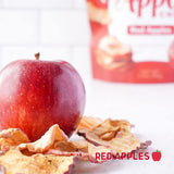Simple Slices Gourmet Nut Baked Apple Chips (Red Apple, 0.75 Ounce (Pack of 8 Bag))