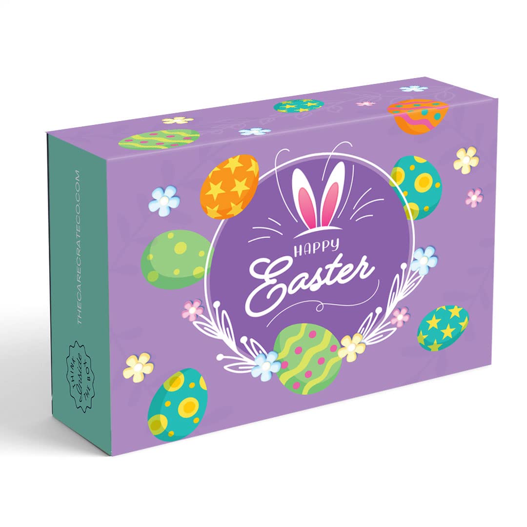 Men's Hearty Easter Snack Box (50 Piece Variety Gift Basket Care Package) Jerky, Nuts, Chips, Pretzels & More - The Care Crate Co.