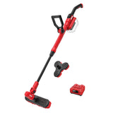 SKIL PWR CORE 20 20V Power Scrubber Kit with Cordless Power Brush for Cleaning, Includes 2.0 Ah Battery and Charger - PB5100D-12