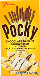 Pocky Chocolate Banana 2.47 oz each (2 Items Per Order)