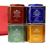 HRP 4 Tin Flavorful Tea Sampler Gift