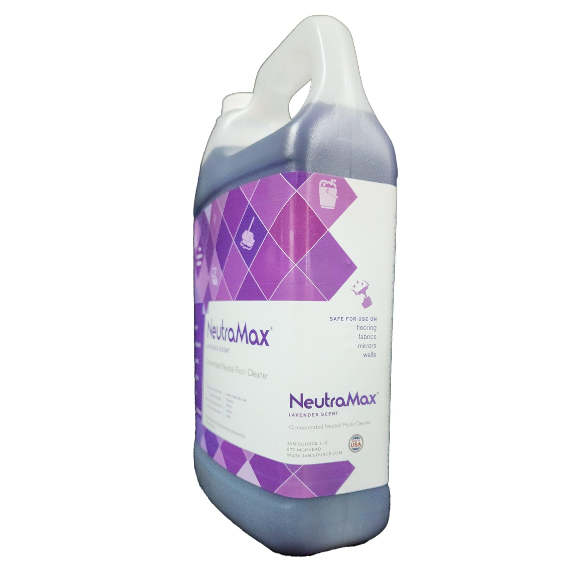 Jani-Source Neutramax Lavender Scented Concentrated Neutral Floor Cleaner, 1 Gallon