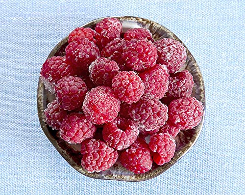 Fresh Frozen Organic Heirloom Raspberries by Northwest Wild Foods - Healthy Antioxidant Fruit Diet - for Smoothies, Pies, Jams, Syrups (9 Pounds)
