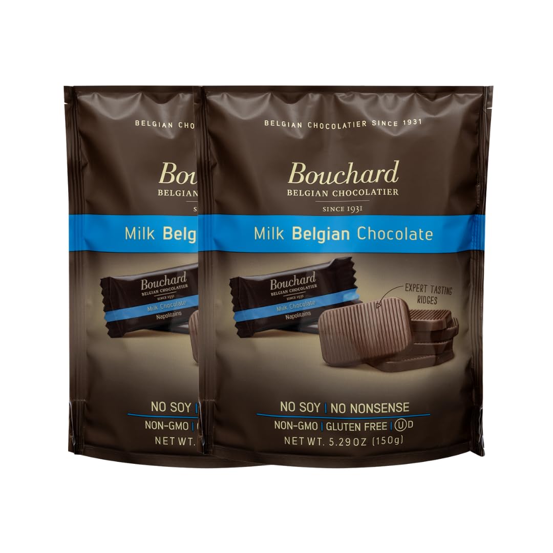 Bouchard Belgian Milk Chocolate (5.29 OZ / 150g) (Pack of 2)