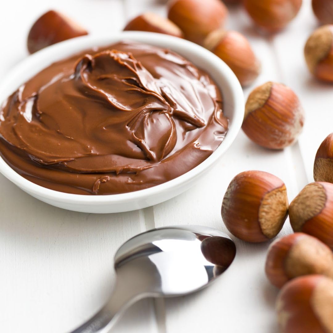 Hazelnut-Chocolate spread, Gluten Free, Low Carb, Low Calorie, Sugar Free, Dairy Free, Keto Friendly, Vegan, Healthy spread 6.5OZ (Pack of 1)