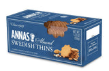 Annas Thins - Almond Pepparkakor - 5.25 Ounce (Pack of 12) non GMO + Vegan