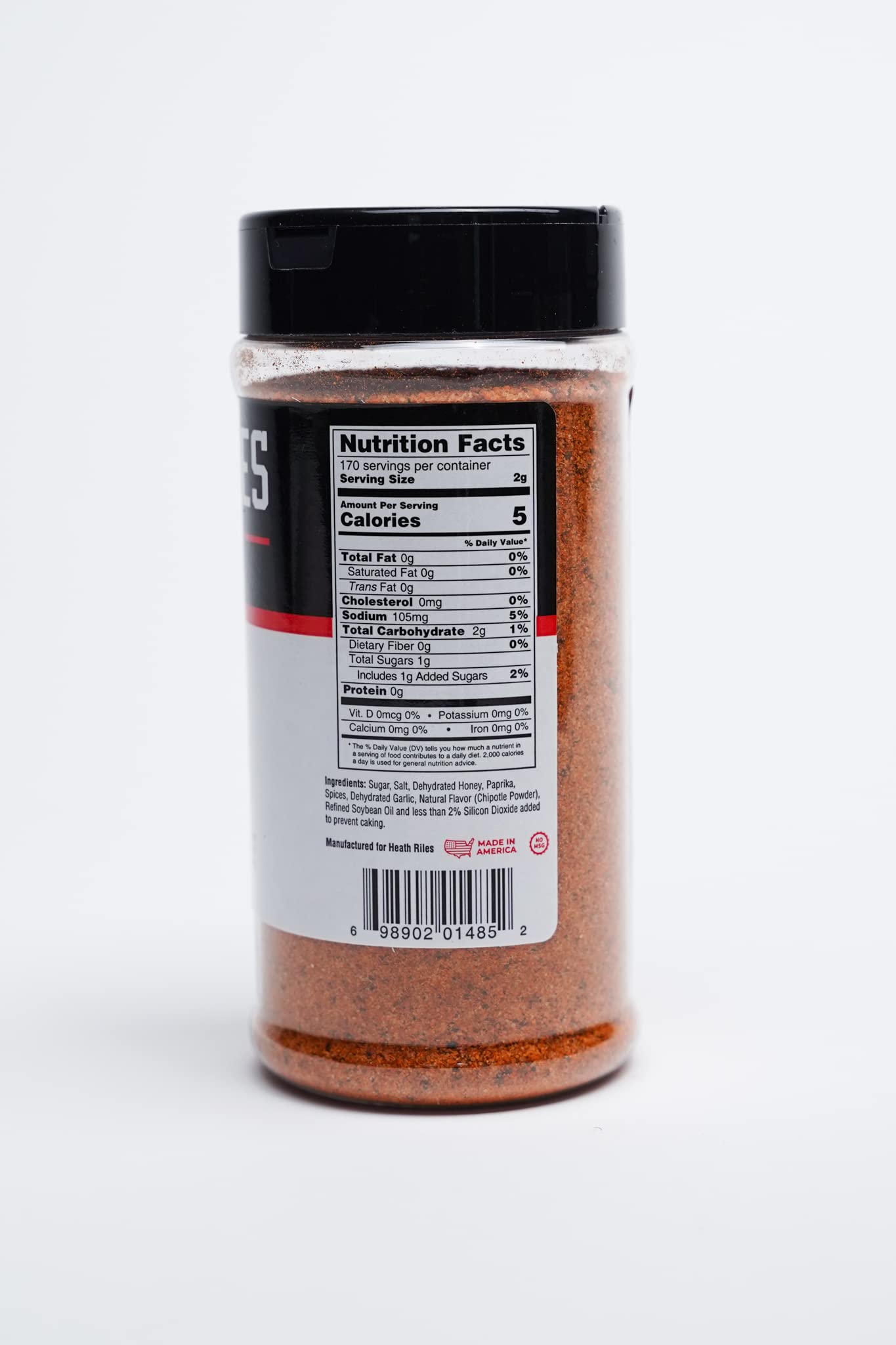 Heath Riles BBQ Honey Chipotle Rub Combo with Refill Bag (1 Rub, 1 Refill Bag), Competition Winning Products from Pitmaster Heath Riles