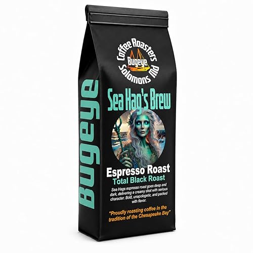 Sea Hag's Espresso Bold Black Roast (Whole Bean)