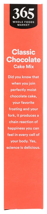 365 by Whole Foods Market, Classic Chocolate Cake Mix, 15 Ounce
