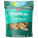 Wellsley Farms Tropical Trail Mix, 40 oz Resealable Bag - Dried Pineapple, Mango, Papaya, Banana Chips, Cashews, Almonds & Peanuts, No Artificial