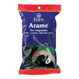 Eden Arame, Japanese Wild Sea Vegetable, Natural Seaweed, Hand Harvested, Chopped, Cooked, and Sun-Dried, Japan, 2.1 oz