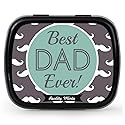 Best Dad Ever Mints - Thoughtful Gift for Fathers Fun Easter Gifts for Daddy Stocking Stuffers for Dads Cool Novelty Gift for Men Chocolate Breath