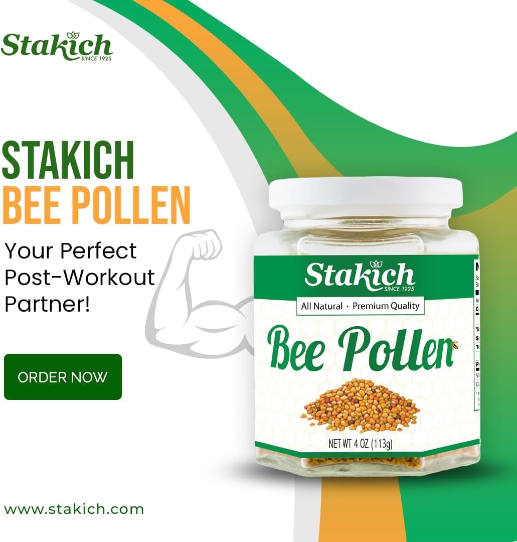 Stakich Bee Pollen Granules 2 Pound