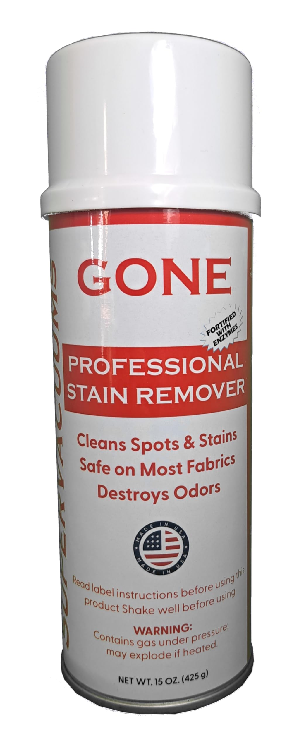 Supervacuums GONE Professional Carpet Stain Remover (Single)