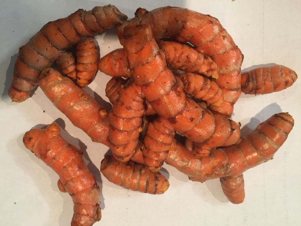 Fresh Organic Turmeric Root - 3 Lb Whole Raw Root