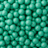 Color It Candy Shimmer Turquoise Sixlets 14 Oz Stand Up Bag - Perfect For Table Centerpieces, Weddings, Birthdays, Candy Buffets, & Party Favors.